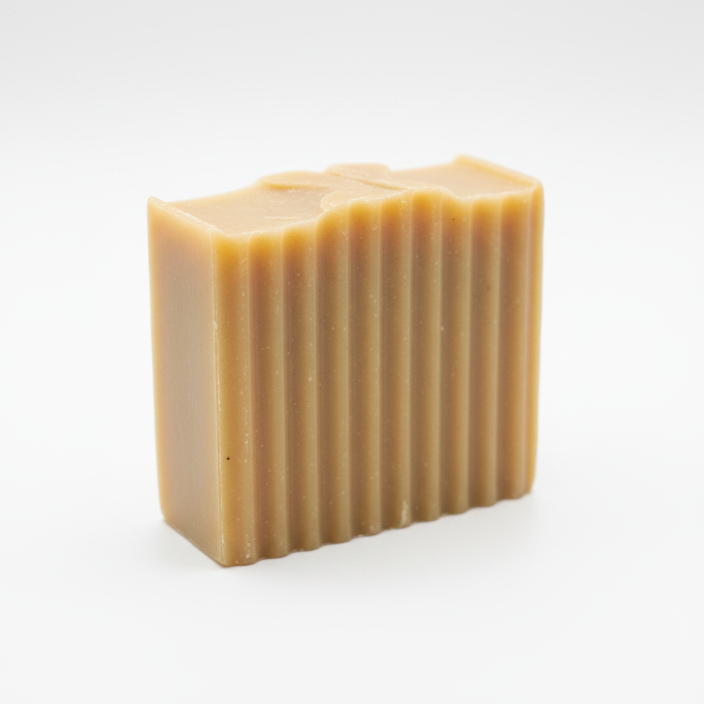 Ribbed Golden Soap Bar