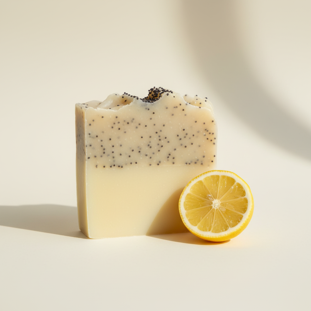 Lemon Poppy Soap